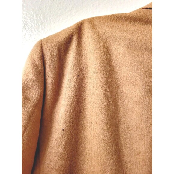 Vintage STAFFORD Mens Blazer Sportcoat Size 44 Reg Camel Hair Casual Wool Jacket - Picture 12 of 13